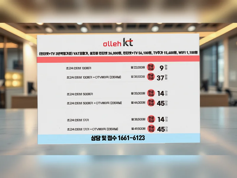 청송군 {region} 인터넷가입현금 계산 기가웨이브허브 공식가입센터 현장 설치 7