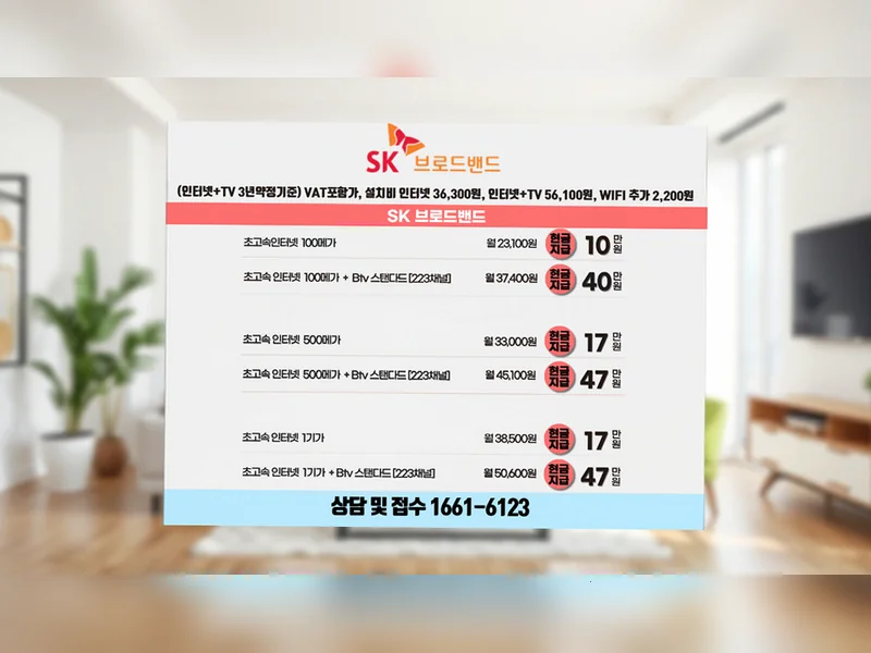 강북구 {region} 인터넷 명세서 확인 기가웨이브허브 공식가입센터 현장 설치 2